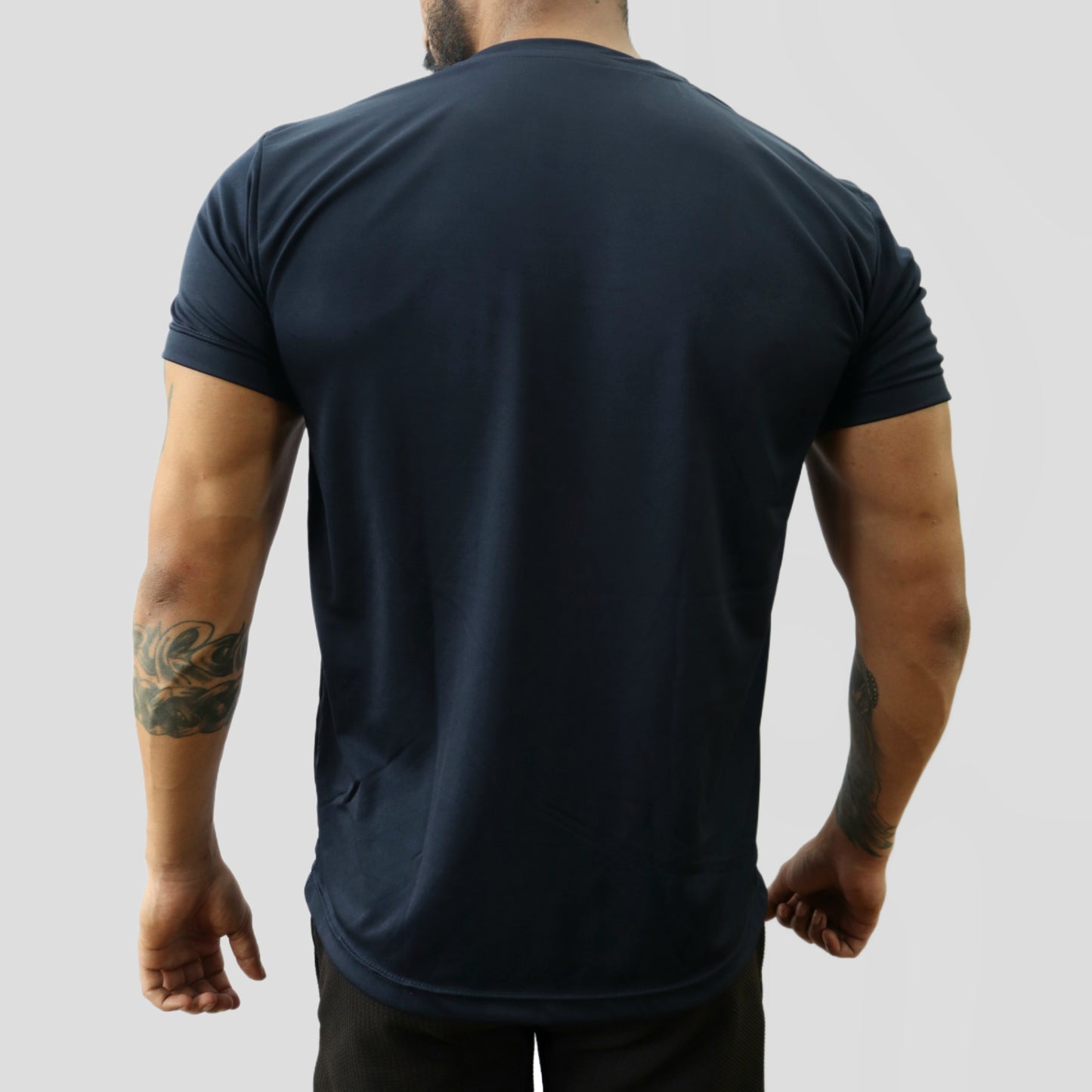 21 Navy Blue Dry fit Tshirt